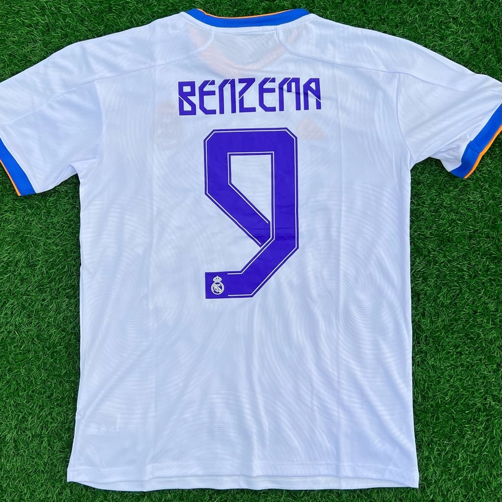 NEW Benzema Real Madrid Home 21/22 jersey